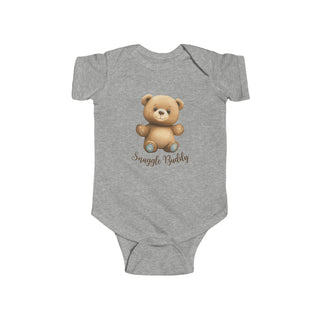 My Little Family - Snuggle Buddy Bodysuit - Heather / NB (0-3M)