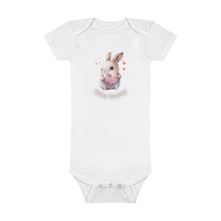 My Little Family - Organic Baby Bodysuit - Baby Bunny - Preemie