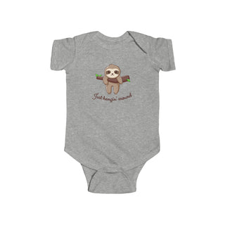 My Little Family - Just Hangin' Around Bodysuit - Heather / NB (0-3M)