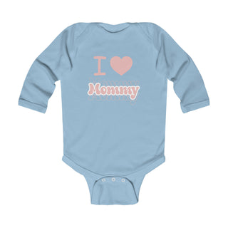 My Little Family - I Love Mommy - Light Blue / NB (0-3M)