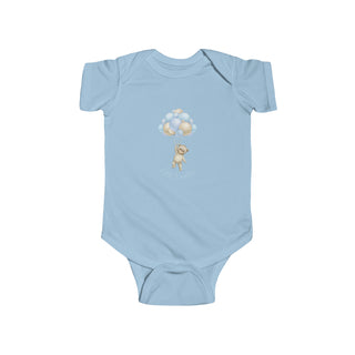 My Little Family - Little Explorer Bodysuit - Light Blue / NB (0-3M)