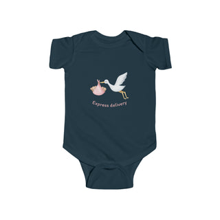 My Little Family - Express Delivery Bodysuit - Navy / NB (0-3M)