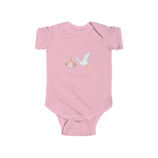 My Little Family - Express Delivery Bodysuit - Pink / NB (0-3M)