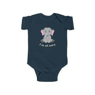 My Little Family - I'm all Ears Bodysuit - Navy / NB (0-3M)