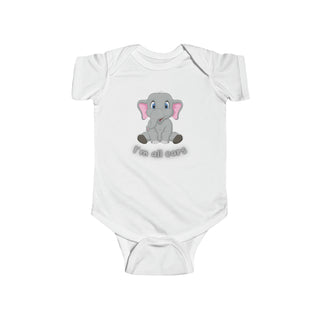 My Little Family - I'm all Ears Bodysuit - White / NB (0-3M)