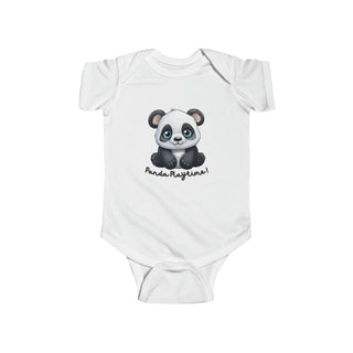 My Little Family - Panda Playtime Bodysuit - White / NB (0-3M)