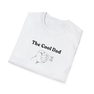 My Little Family - The Cool Dad Softstyle T-Shirt - White / S