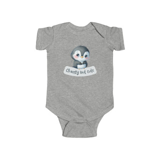 My Little Family - Clumsy but Cute Bodysuit - Heather / NB (0-3M)