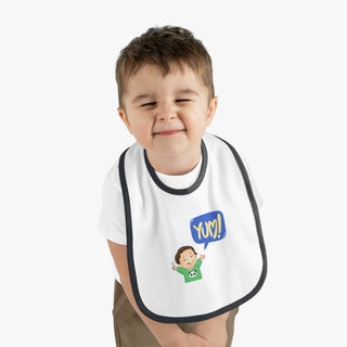 My Little Family - Cotton Baby Bib "Yum" -