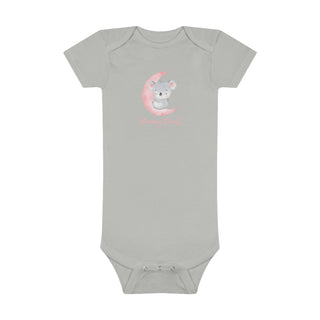 My Little Family - Sleeping beauty bodysuit - Grey / NB (0-3M)