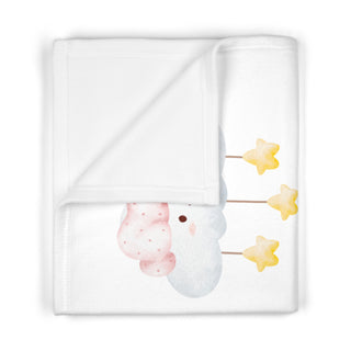 My Little Family - Fleece Swaddle Blanket -