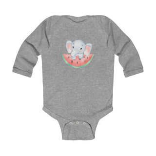 My Little Family - Elephant Watermelon - Heather / NB (0-3M)