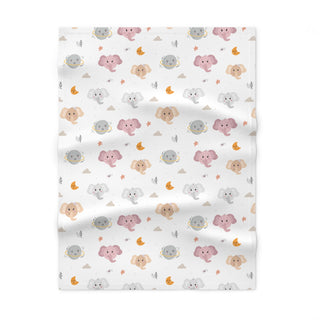 My Little Family - Fleece Swaddle Blanket -