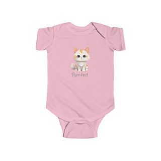 My Little Family - Purr-Fect Bodysuit - Pink / NB (0-3M)