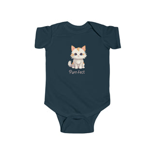 My Little Family - Purr-Fect Bodysuit - Navy / NB (0-3M)