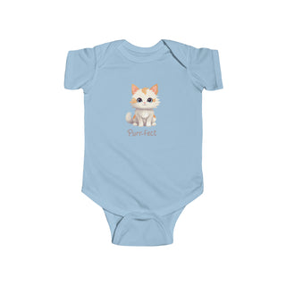 My Little Family - Purr-Fect Bodysuit - Light Blue / NB (0-3M)