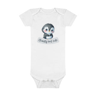 My Little Family - Organic Baby Bodysuit - Clumsy but cute - Preemie