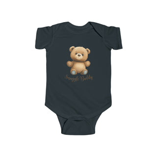 My Little Family - Snuggle Buddy Bodysuit - Black / NB (0-3M)