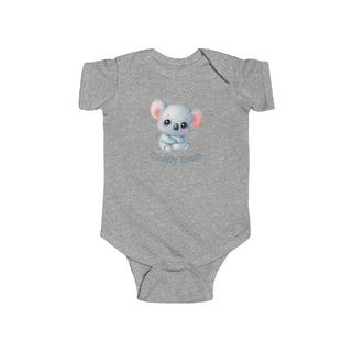 My Little Family - Cuddly Koala Bodysuit - Heather / NB (0-3M)