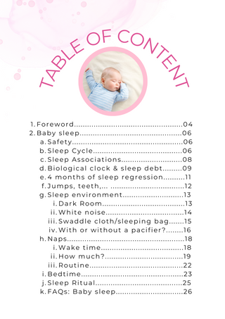 My Little Family - Baby Sleeping Guide -