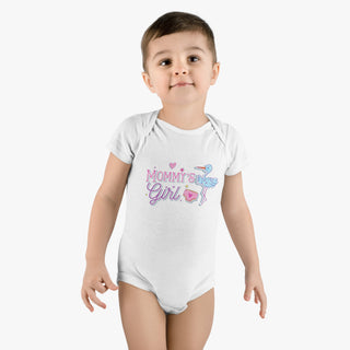 My Little Family - Organic Baby Bodysuit - Mommys Girl -