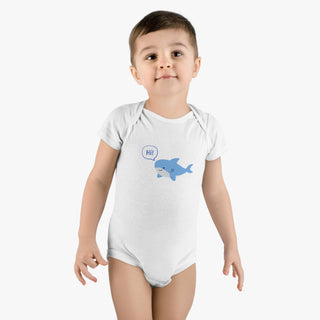 My Little Family - Organic Baby Bodysuit - Hi -