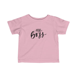 My Little Family - Infant Fine Jersey Tee - Pink / 6m