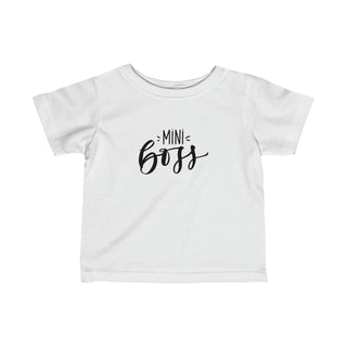 My Little Family - Infant Fine Jersey Tee - White / 6m