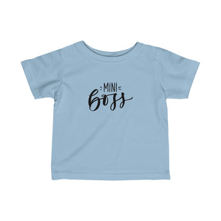 My Little Family - Infant Fine Jersey Tee - Light Blue / 6m