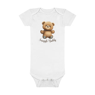 My Little Family - Organic Baby Bodysuit - Snuggle Buddy - Preemie