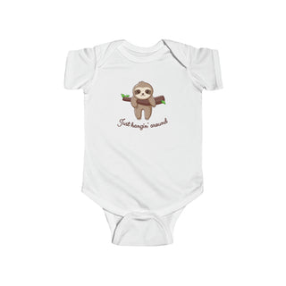 My Little Family - Just Hangin' Around Bodysuit - White / NB (0-3M)