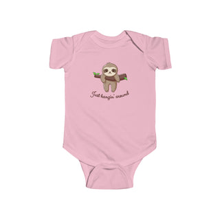 My Little Family - Just Hangin' Around Bodysuit - Pink / NB (0-3M)