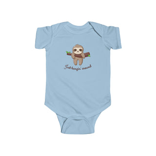 My Little Family - Just Hangin' Around Bodysuit - Light Blue / NB (0-3M)