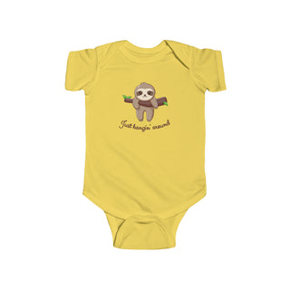 My Little Family - Just Hangin' Around Bodysuit - Butter / NB (0-3M)