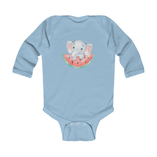 My Little Family - Elephant Watermelon - Light Blue / NB (0-3M)