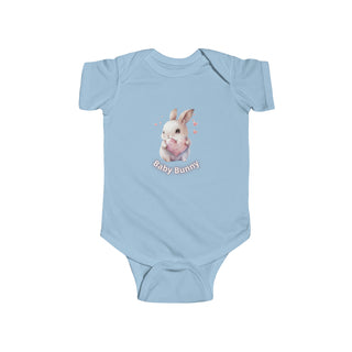 My Little Family - Baby Bunny Bodysuit - Light Blue / NB (0-3M)