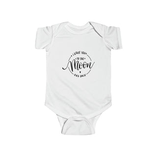 My Little Family - To the Moon and Back Bodysuit - White / NB (0-3M)