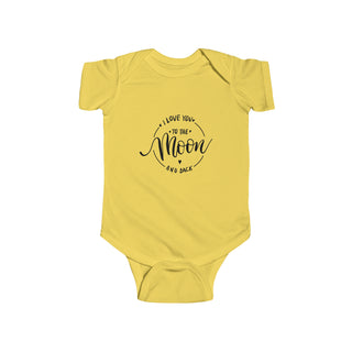 My Little Family - To the Moon and Back Bodysuit - Butter / NB (0-3M)