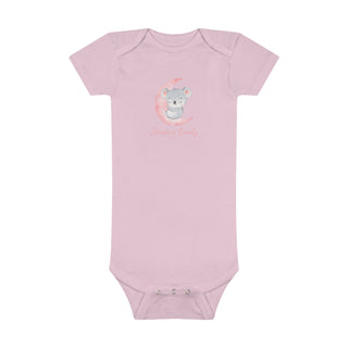 My Little Family - Sleeping beauty bodysuit - Pink / NB (0-3M)