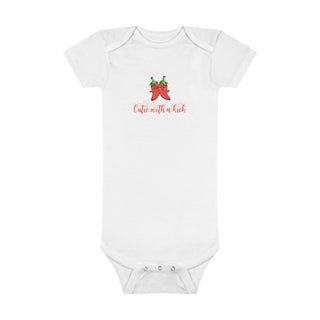 My Little Family - Organic Baby Bodysuit - Cutie with a Kick - Preemie