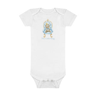 My Little Family - Baby Short Sleeve Onesie® - White / Preemie