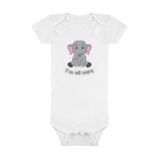 My Little Family - Organic Baby Bodysuit - I'm all ears - Preemie