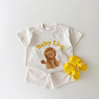 My Little Family - Animal Summer Set - Yellow / 6-12m