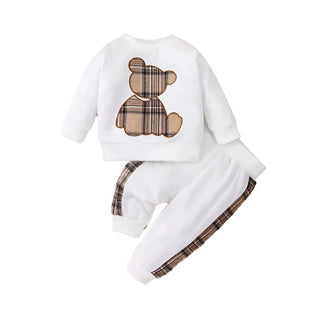 My Little Family - Bear Hug Set - White / 0-3m