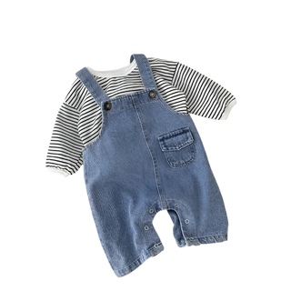 My Little Family - Denim Jumpsuit and Romper -