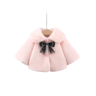 My Little Family - Elegant Winter Coat - Pink / 9-12m