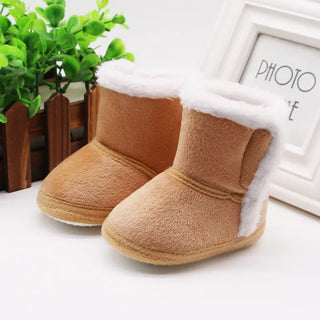 My Little Family - Winter Furry Boots - Beige / 0-6m