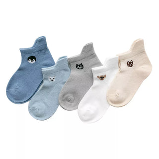 My Little Family - 5 pair of animal baby socks -