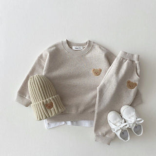 My Little Family - Little Teddy Set - Gray / 6-12m