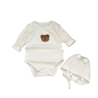 My Little Family - Long Sleeve Bodysuit with Hat - 3-6m